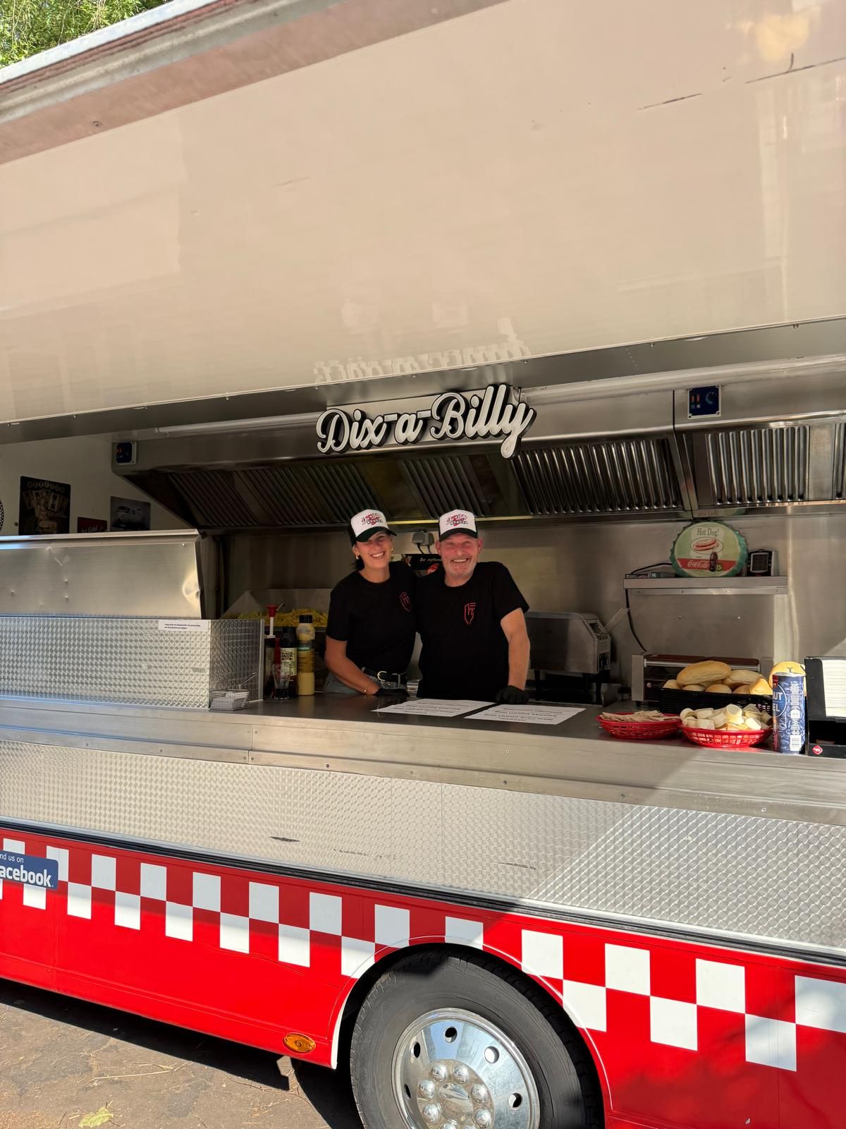 Catering factory pizza truck